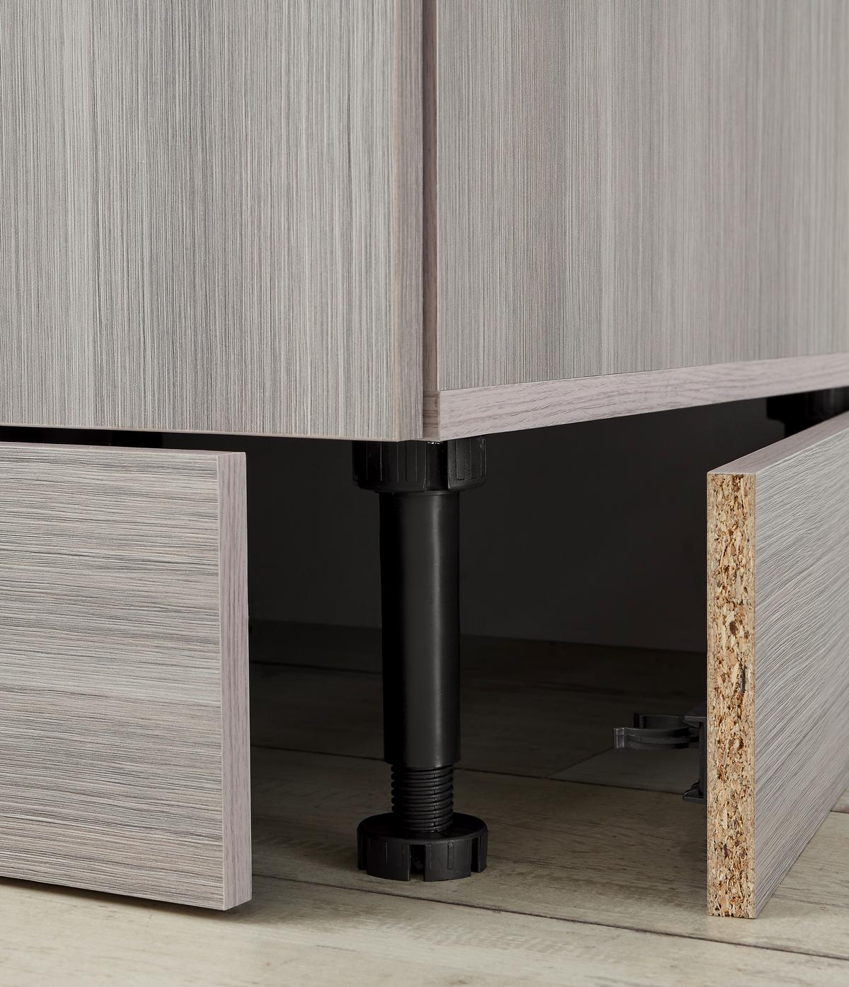 Küchenblock Landzeit Pinienfarben B: 320 cm - Anthrazit/Pinienfarben, Design, Holzwerkstoff (320cm) - MID.YOU