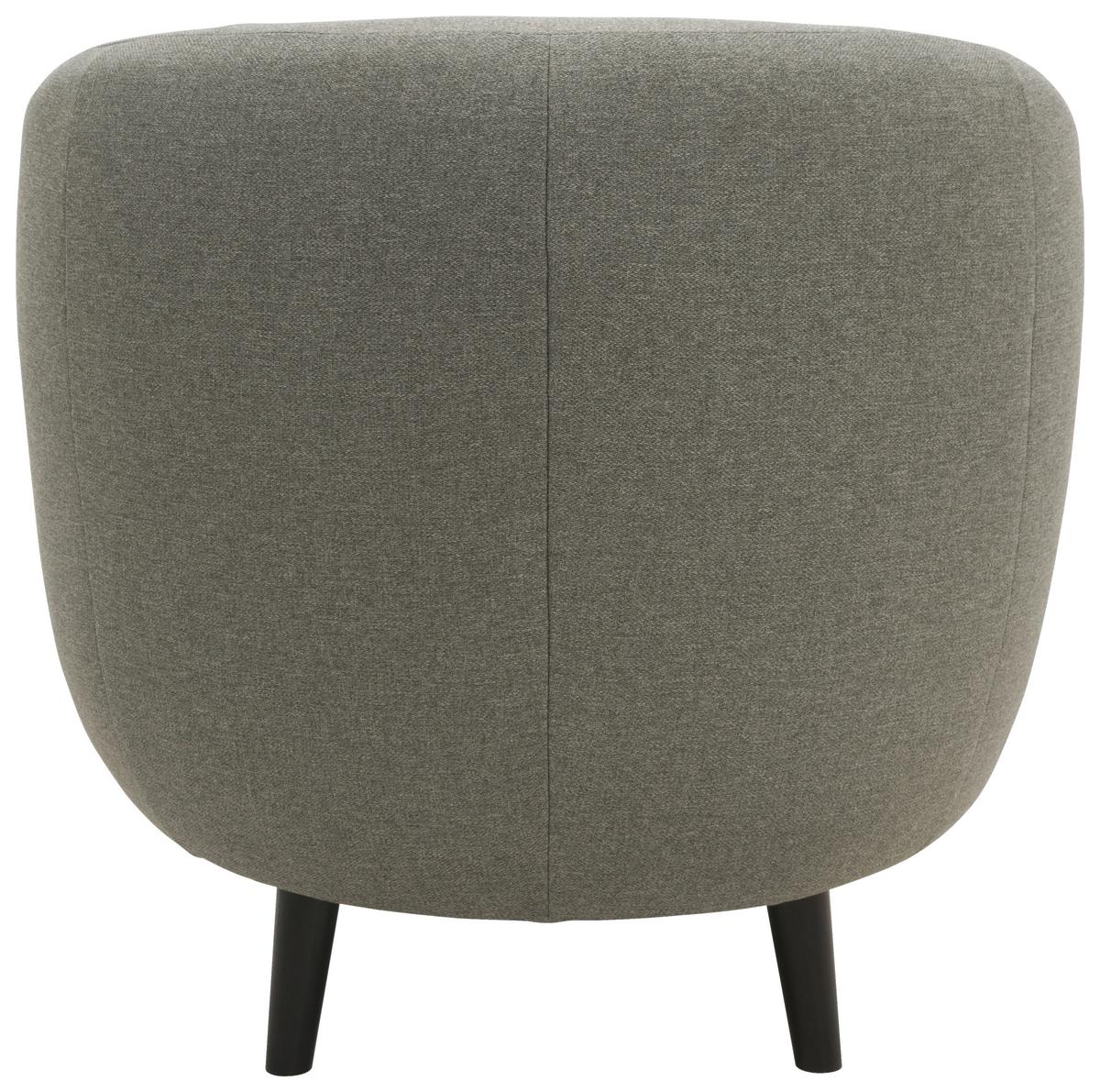 Sessel Looks Xiv - Graubraun/Schwarz, Design, Textil (72/72/76cm) - LOOKS by W.Joop