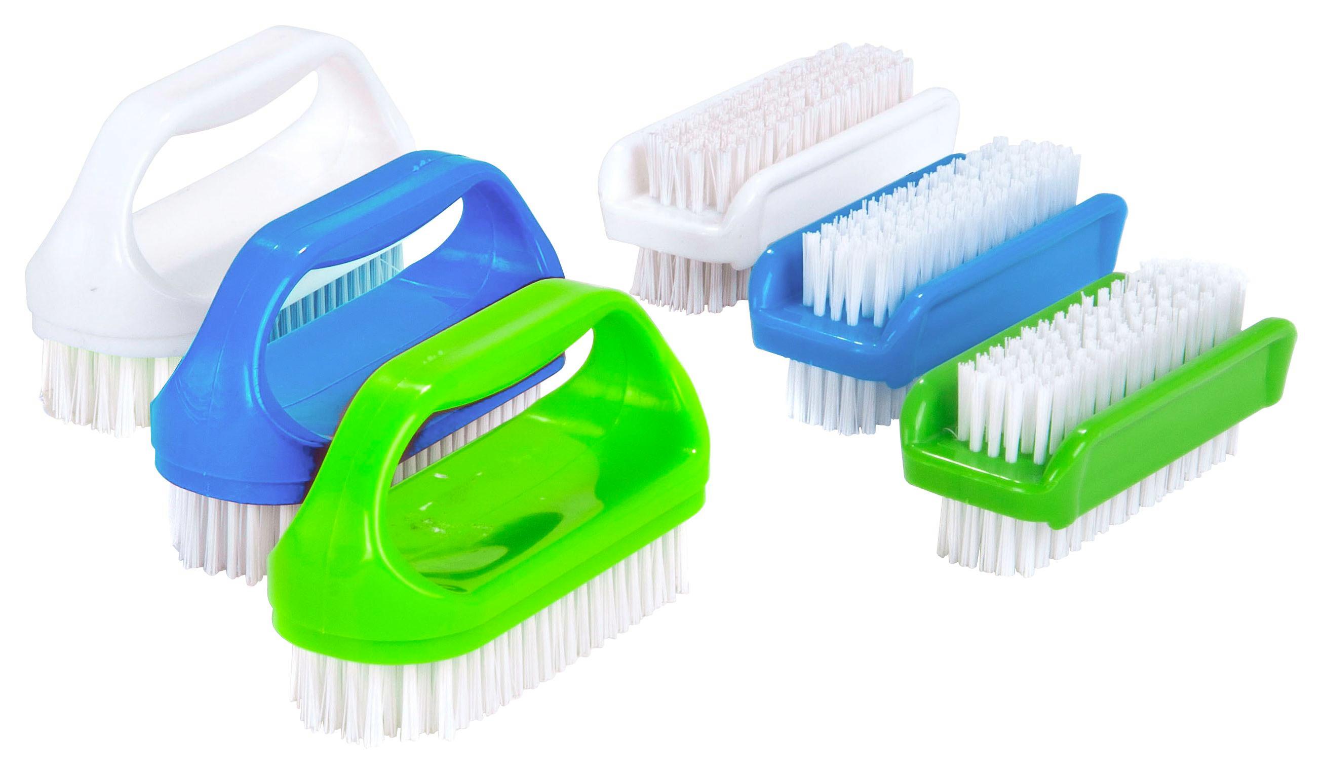 Körömkefe 84158 - Zöld/Fehér, konvencionális, Műanyag (10cm) - Ombra