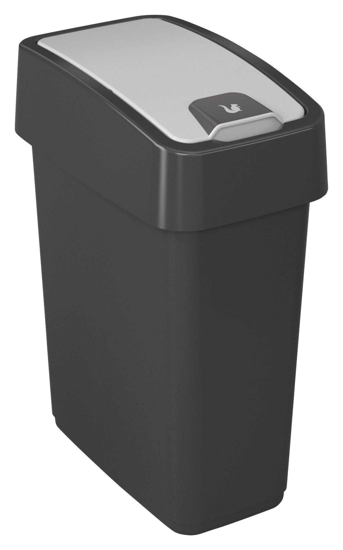 ODPADKOVÝ KOŠ ARNE - šedá, plast (29,5/18/36,5cm) - Modern Living