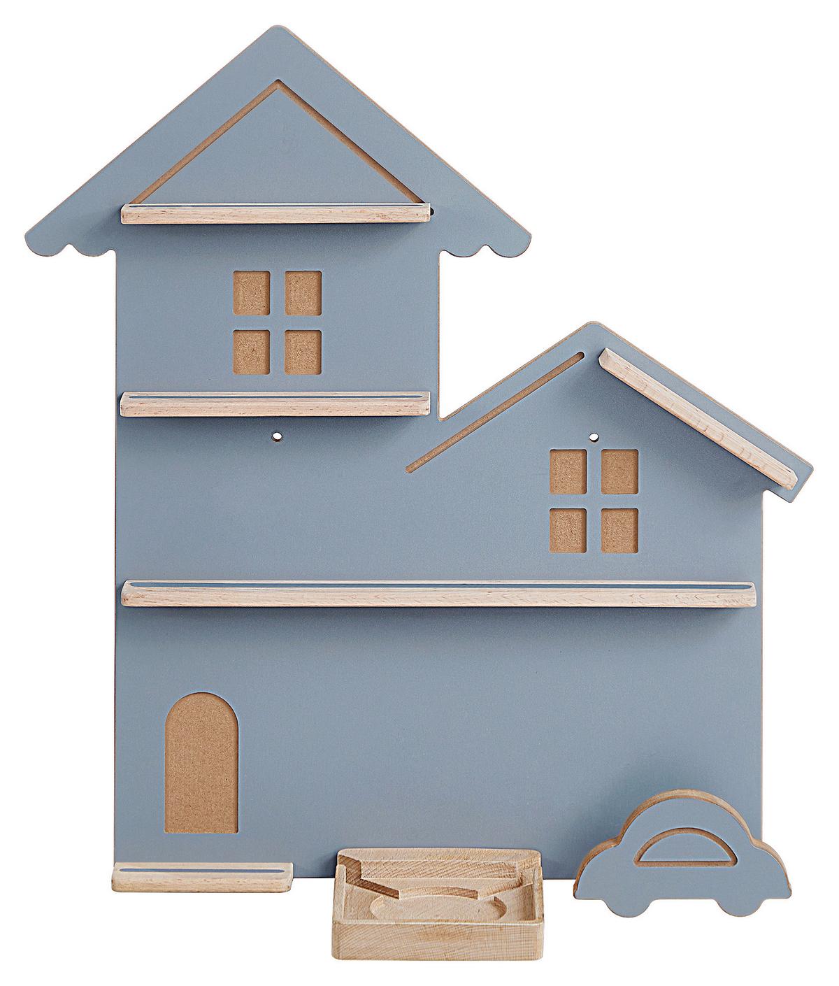 KINDERREGAL Grau B: 55,6 cm - Grau, MODERN, Holz/Holzwerkstoff (55,6/59,7/17,9cm) - MID.YOU