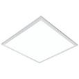 LED-Deckenleuchte Varena L: 45 cm, dimmbar - Silberfarben/Weiß, MODERN, Metall (45/45cm) - Luca Bessoni