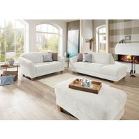 Récamiere Gotland V, Creme B: 194 cm - Creme/Naturfarben, KONVENTIONELL, Textil (194/84/91cm) - Sit & More