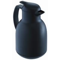 Thermoskanne schwarz mit Ausgießer Irene, ca. 1 L - Schwarz, KONVENTIONELL, Glas/Kunststoff (30/19/50cm) - Leifheit