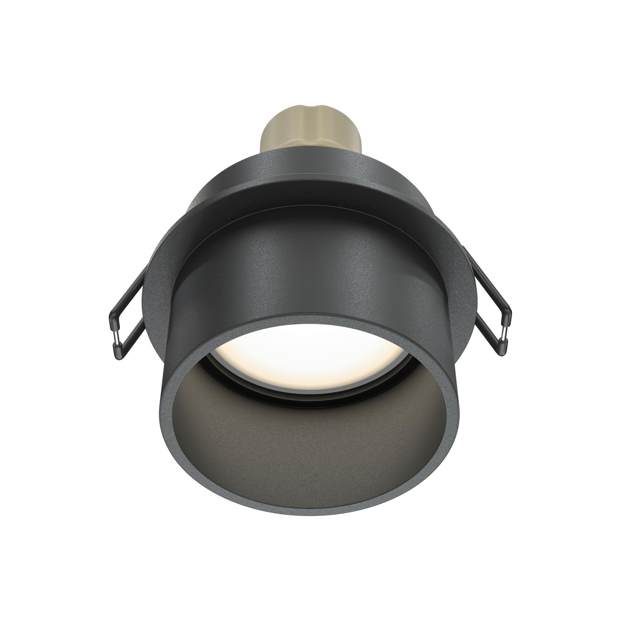Aufbauleuchte Reif - Schwarz, Trend, Metall (6,5/5,5cm) - MAYTONI