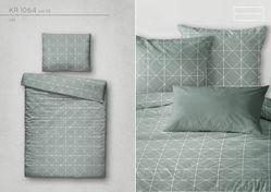 Posteľná Bielizeň Björn, 140/200cm, Zelená - zelená, Moderný, textil (140/200cm) - Modern Living
