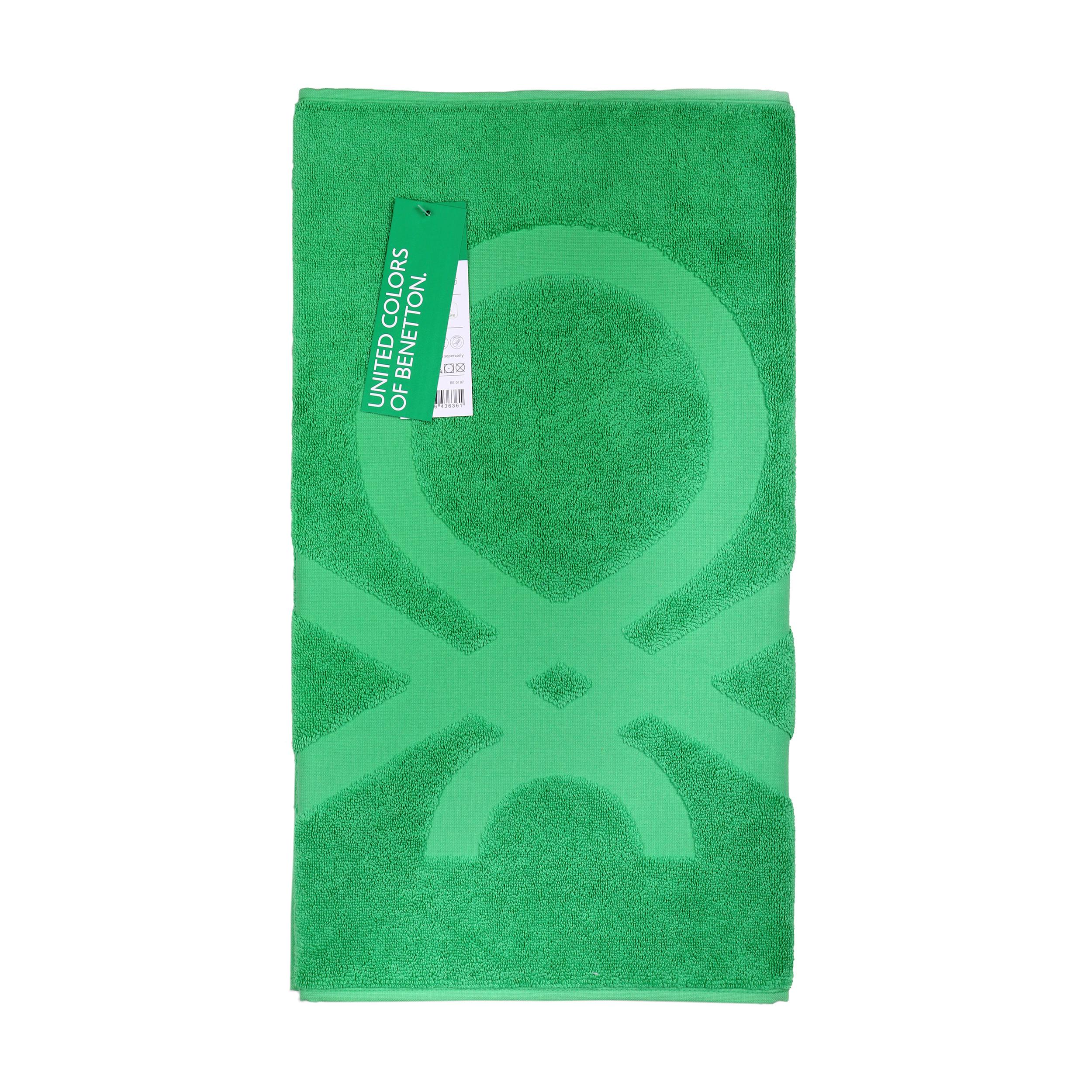 Badematte Benetton Grün Baumwolle 50x80 cm - Grün, Basics, Textil (50/80/1.5cm) - Benetton