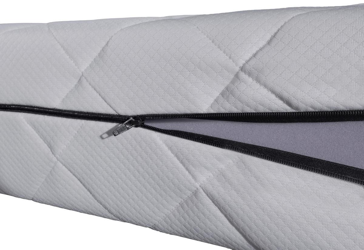 Taschenfederkernmatratze Essentia Weiß Lf: 90x200 Cm - Weiß, Basics, Textil (90/200cm) - MID.YOU