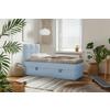 Boxbett Polly - Blau/Schwarz, MODERN, Holz/Holzwerkstoff (90/200cm) - MID.YOU