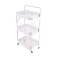 REGAL Leonie Weiß B: 45cm - Weiß, Basics, Kunststoff/Metall (45/30/87cm)