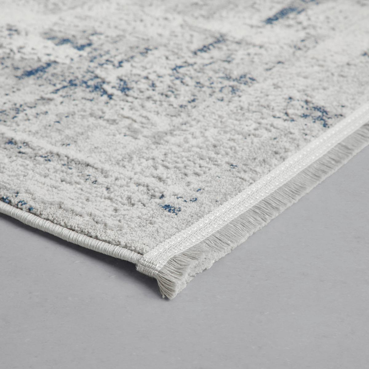 TKANÝ KOBEREC ISVIND - svetlomodrá/krémová, Konventionell, textil (160/230cm) - Mömax