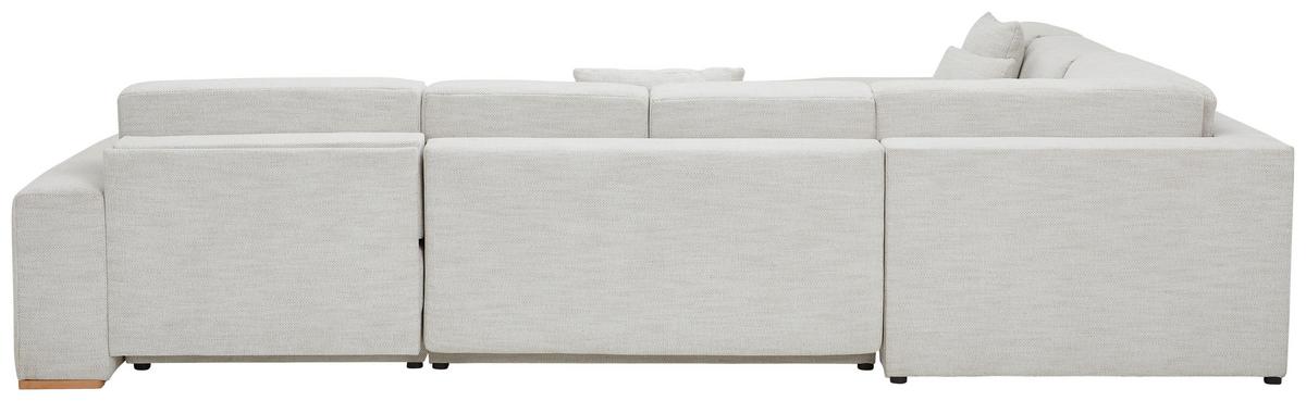 Wohnlandschaft Vouge Beige U: 283x371x208 Cm - Beige/Buchefarben, KONVENTIONELL, Textil (283/371/208cm) - Livetastic