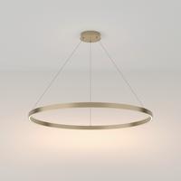 Pendelleuchte Rim - Messingfarben, Trend, Metall (100/3,5cm) - MAYTONI