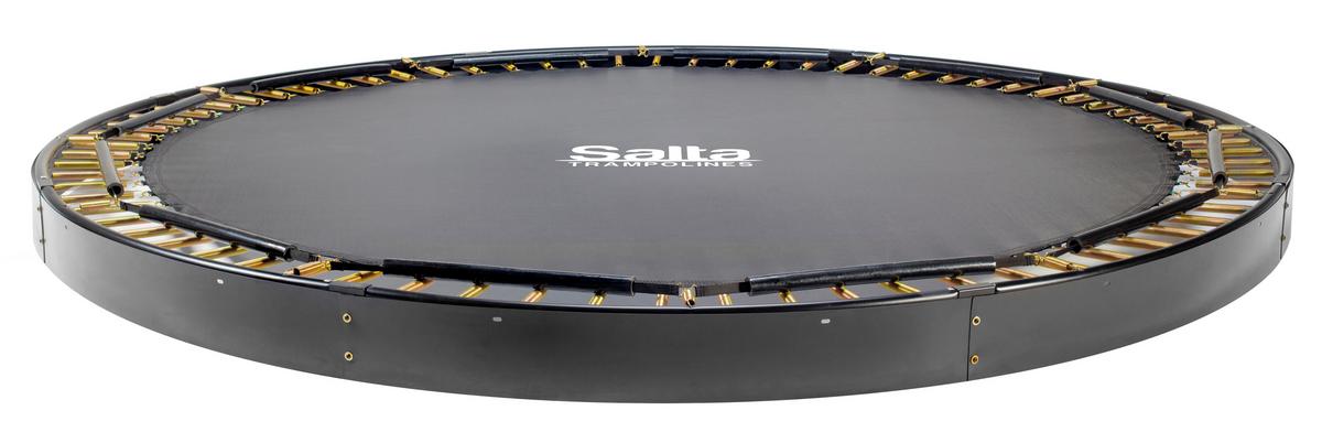 Bodentrampolin Ø 305cm Salta Royal Baseground - Schwarz, Trend, Metall (305cm) - Salta