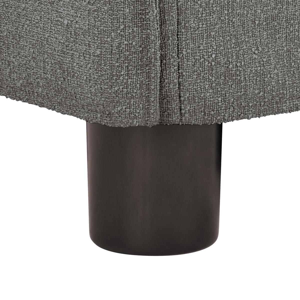 Ecksofa Toscana - Schwarz/Grau, Trend, Textil (295/165cm) - Livetastic
