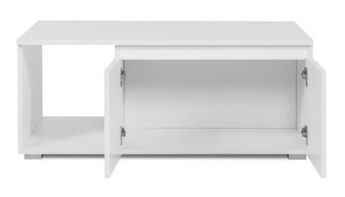 Dohányzóasztal Image 55a - fehér, Trend, faalapú anyag (100/40/60cm)