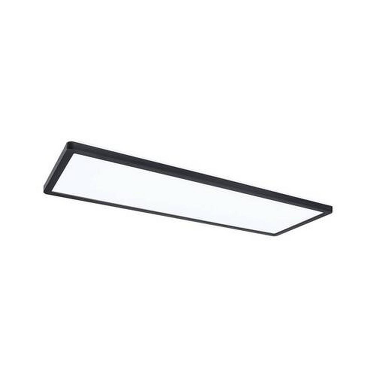 LED-Paneel L: 58 cm dimmbar - Schwarz, Basics, Kunststoff (58/20cm) - Paulmann