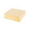 Serviette Lavenia Einfarbig Creme 50 Stk., 33x33 cm - Creme, MODERN, Papier (33/33cm) - Luca Bessoni