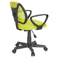 JUGENDDREHSTUHL KIDDY CD Grün - Schwarz/Grün, Basics, Kunststoff (58/75-92/45cm) - MID.YOU