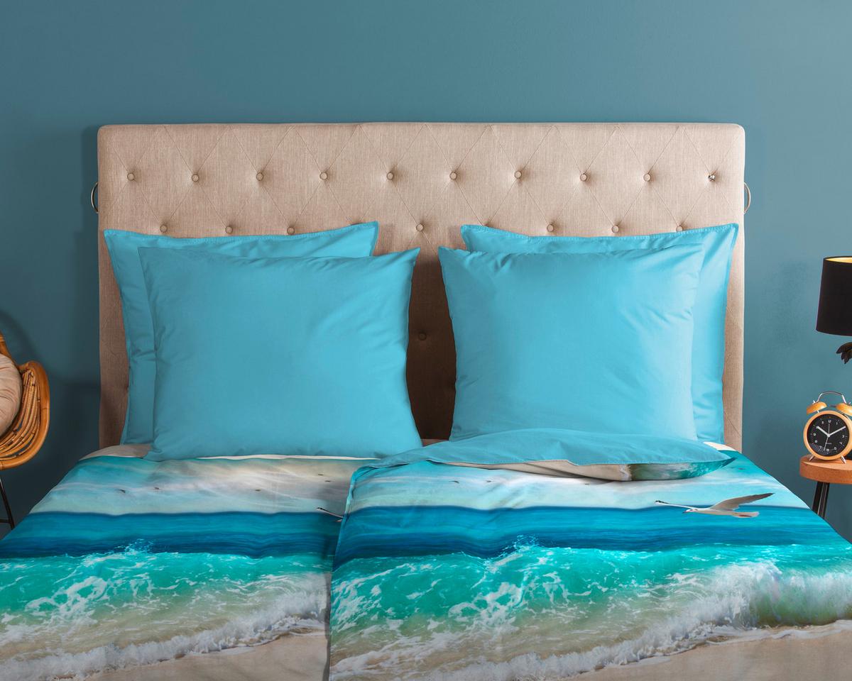 Bettwäsche Sealife Multicolor 140x200 cm - Multicolor, Trend, Textil (140/200cm)