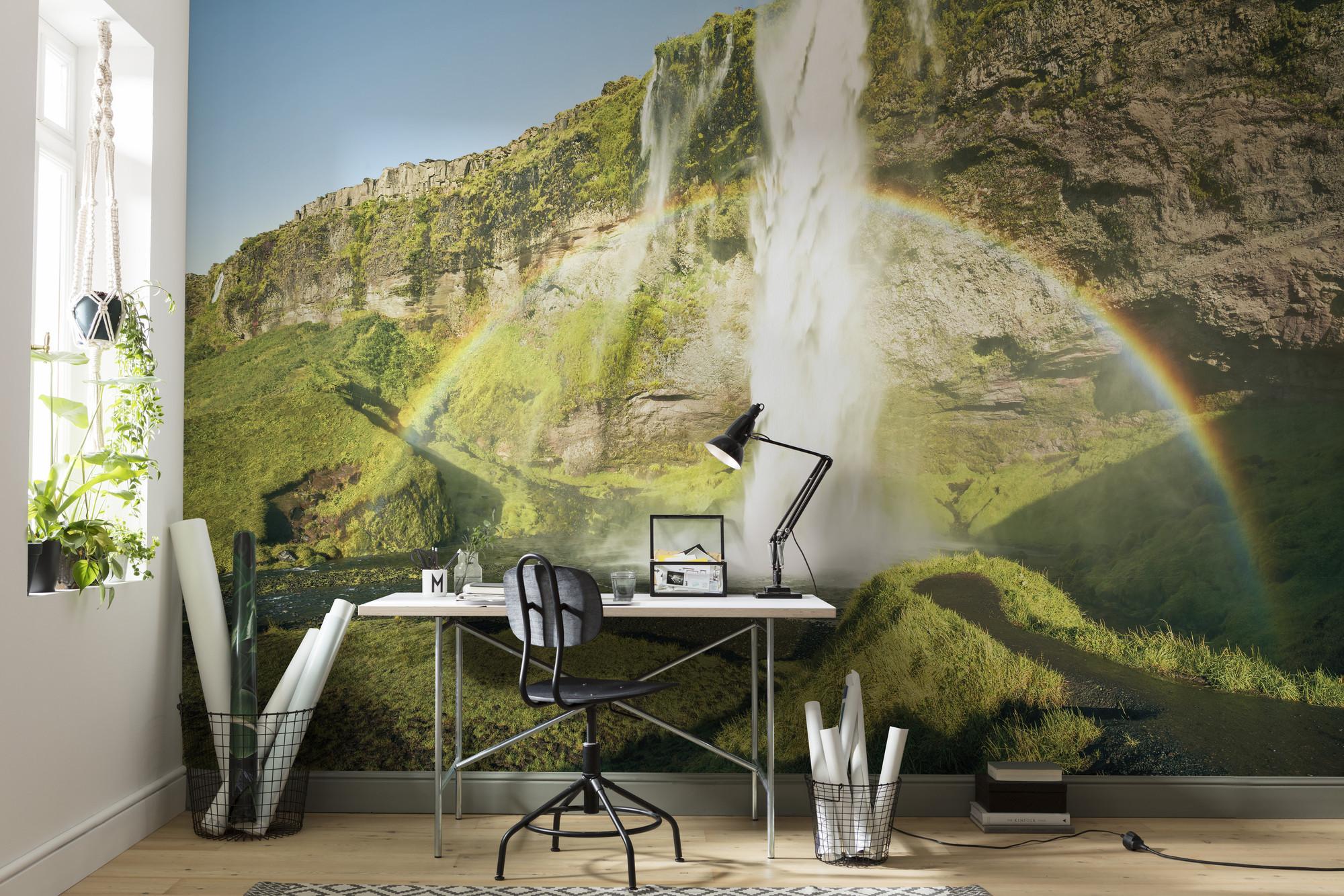 Fototapete Power Of Iceland - Multicolor, Trend, Textil (450/280cm)