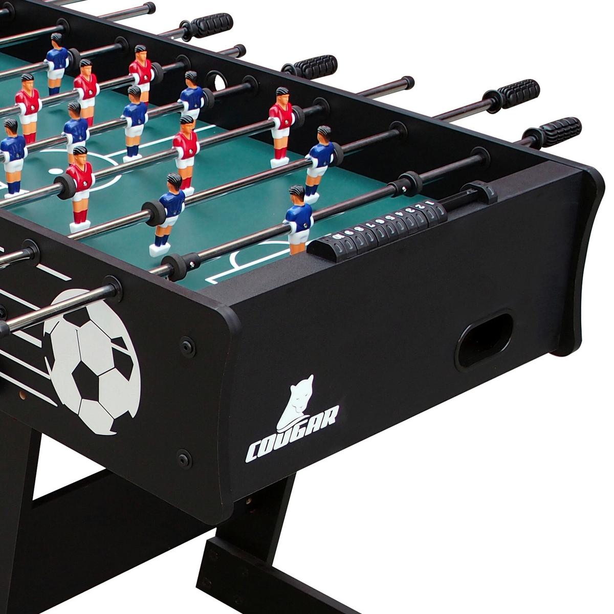 Stolný futbal SKORPION KICK - čierna, Modern, drevo (121/61/81cm)