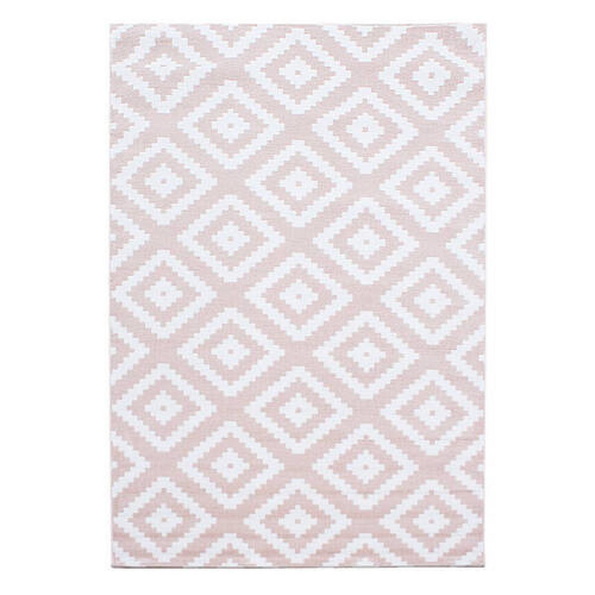 Webteppich Plus - Pink, Basics, Textil (280/370cm) - Novel