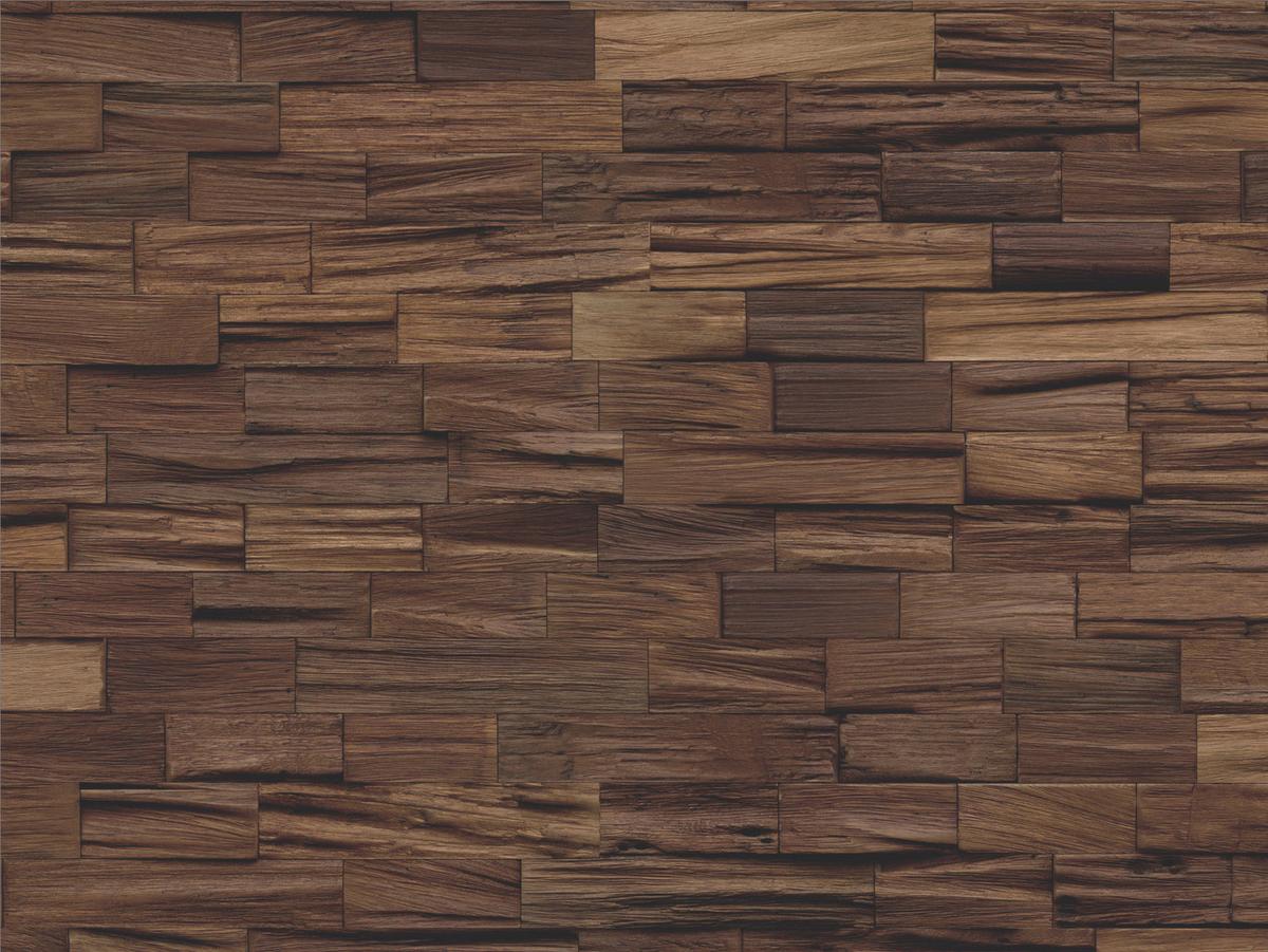 Wandverkleidung Fsc Axw Bangkirai Coffee - Braun, Basics, Holz (50/20/1.8cm)
