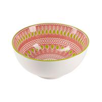 Miska na müsli Maja, 600ml - zelená/červená, Lifestyle, keramika (15,2/7,5cm) - Modern Living