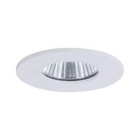 Einbauspot Ø 8 Cm Weiß - Weiß, Design, Kunststoff/Metall (8cm) - Paulmann