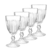 Sada sklenic ELROY - čiré, Konvenční, sklo (8,8/16,7cm) - Modern Living