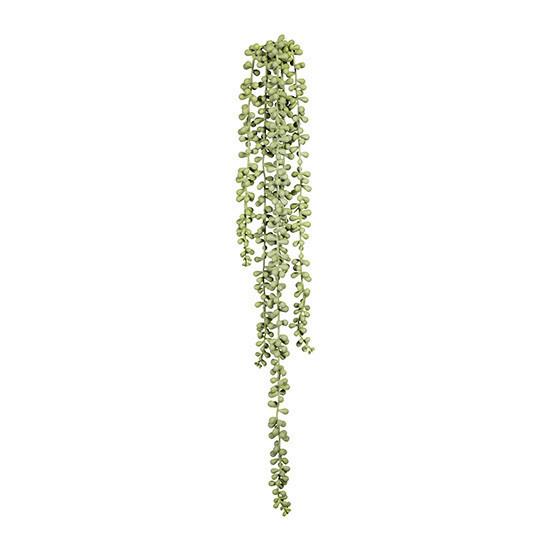 Kunstpflanze Sedumhänger Grün L: 70 cm, Lexa - Grau/Grün, MODERN, Kunststoff (70cm)