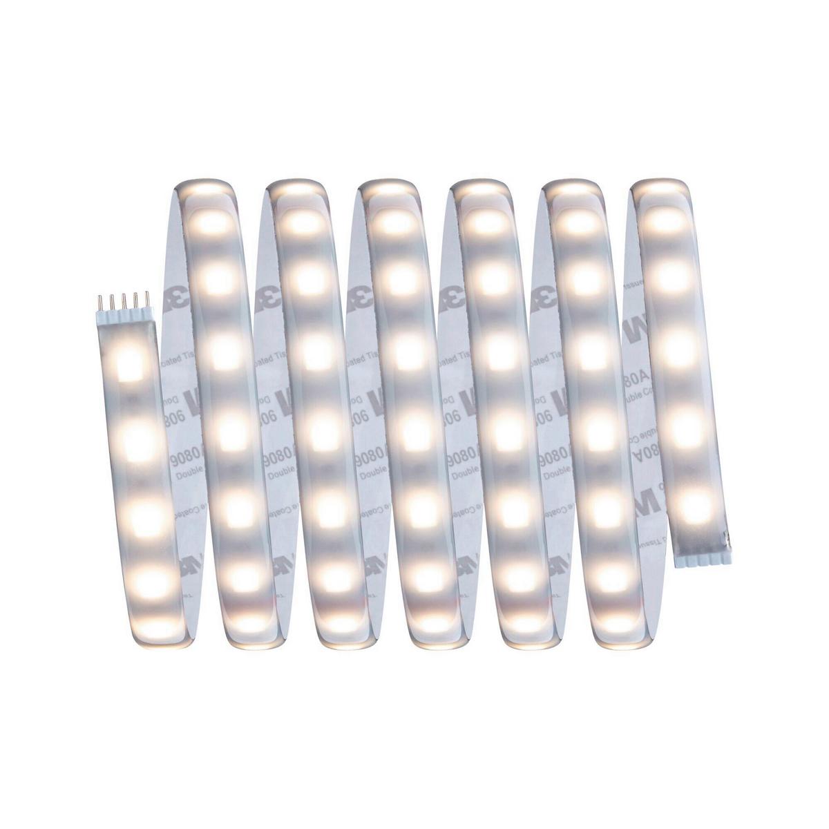 Led-streifen Farbwechsler L: 2,5 M, Dimmbar - Silberfarben, Basics, Kunststoff (250,0cm) - Paulmann