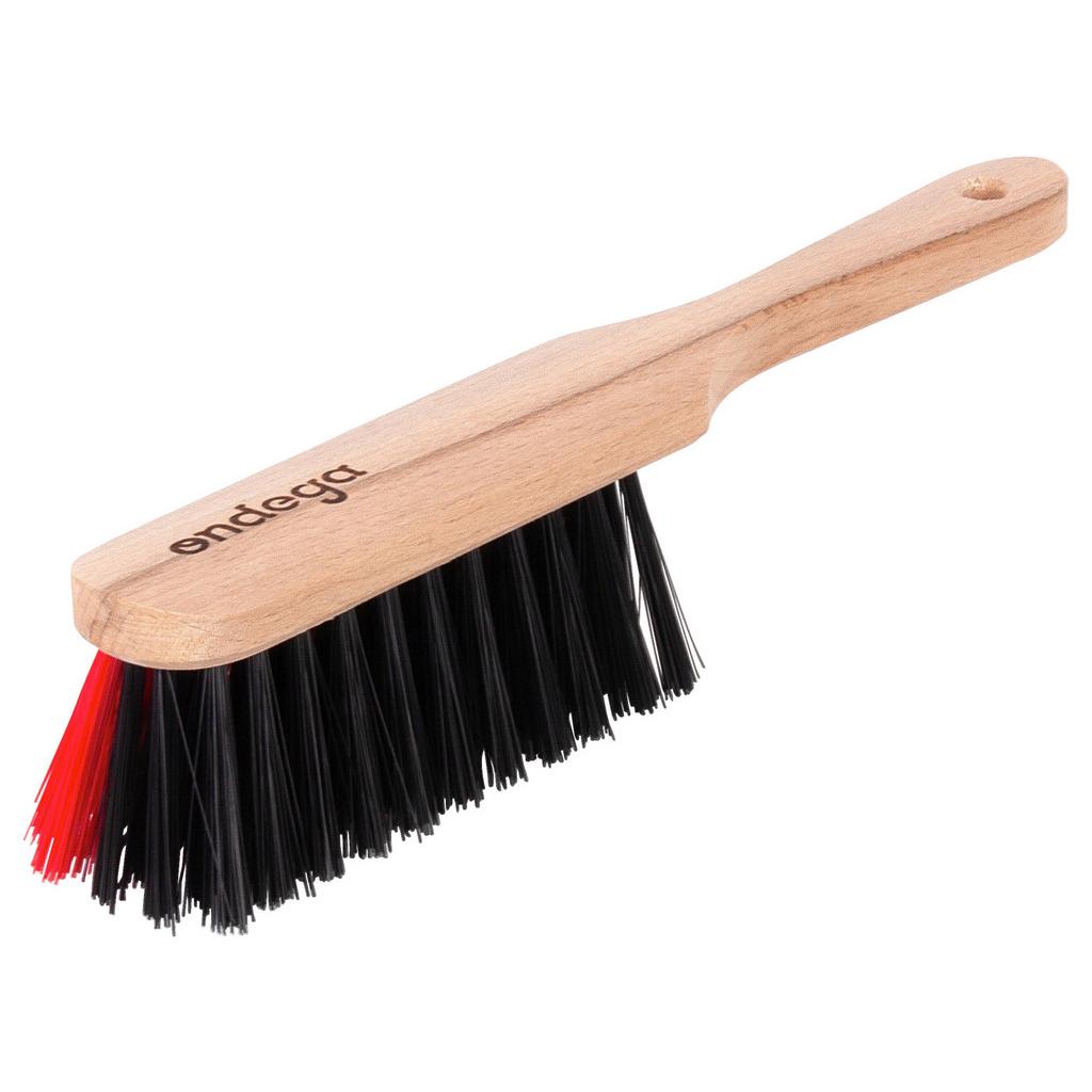 Handfeger mit Holzstiel L: 25 cm