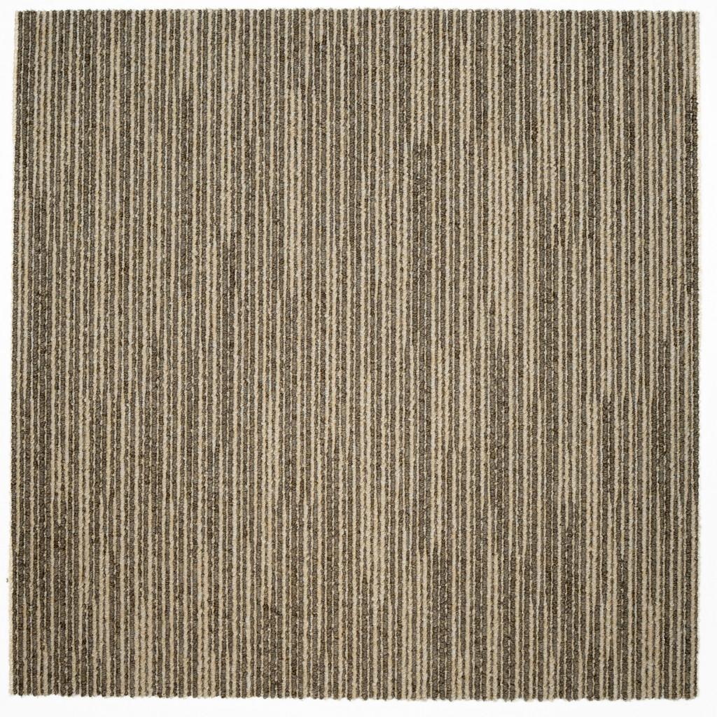 Teppichfliese Hellbraun Ambition 50x50 cm Florhöhe 3mm