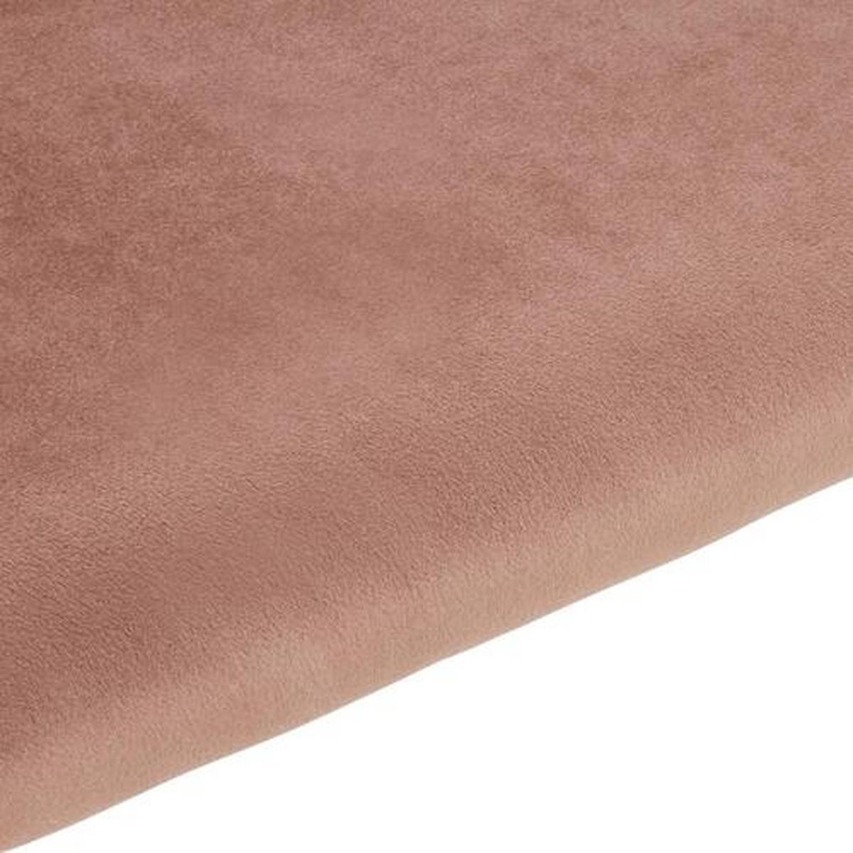 Armlehnstuhl Kronos -Trend Rosa/gold - Goldfarben/Rosa, Trend, Textil/Metall (53/77/60cm) - Livetastic