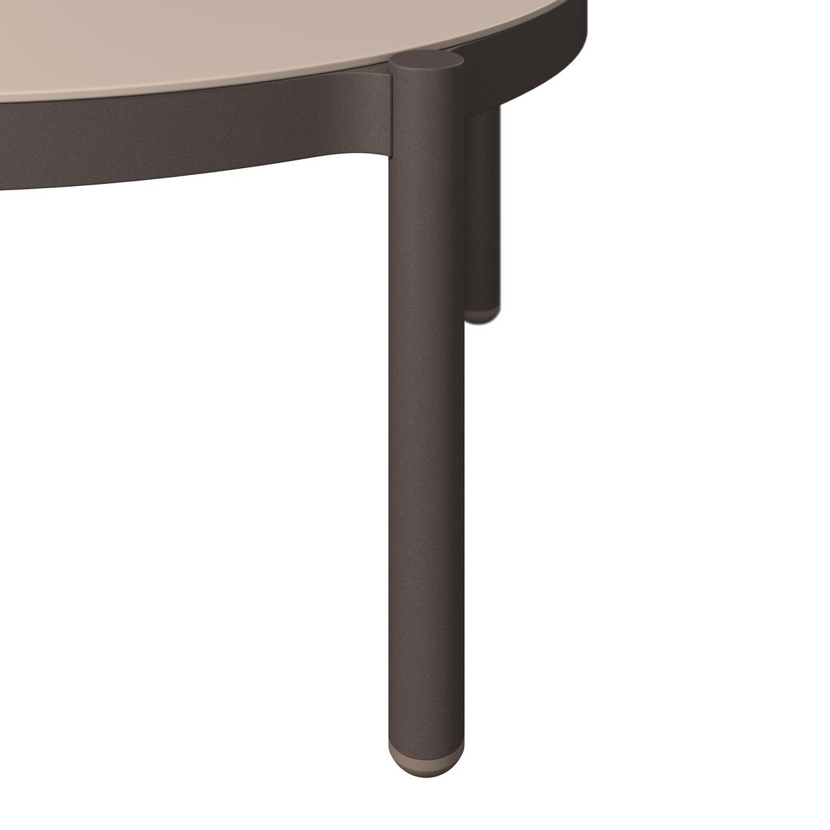 Loungegarnitur Pretoria - Dunkelgrau/Beige, Basics, Glas/Textil - Beldano