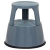 Tritthocker Tio-M II Dunkelgrau - Dunkelgrau, MODERN, Kunststoff/Metall (43/43/43cm) - MID.YOU