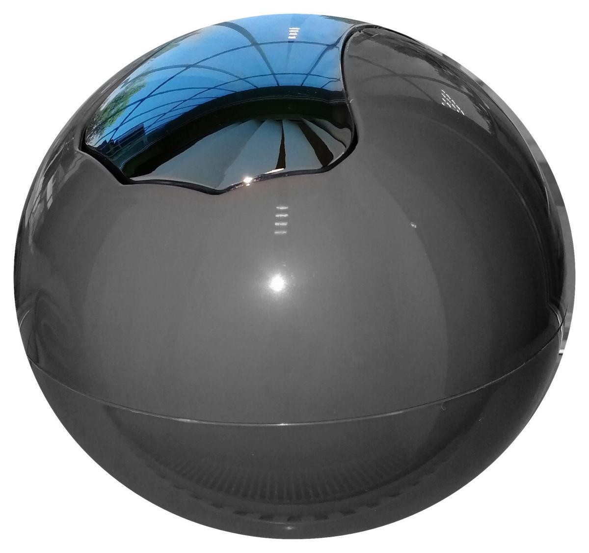 Kozmetikai Szemetes Oasis - fekete/szürke, Konventionell, műanyag/fém