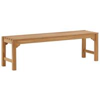 Gartenbank Kenya - Teakfarben, KONVENTIONELL, Holz (150/45/40cm) - Gardenson