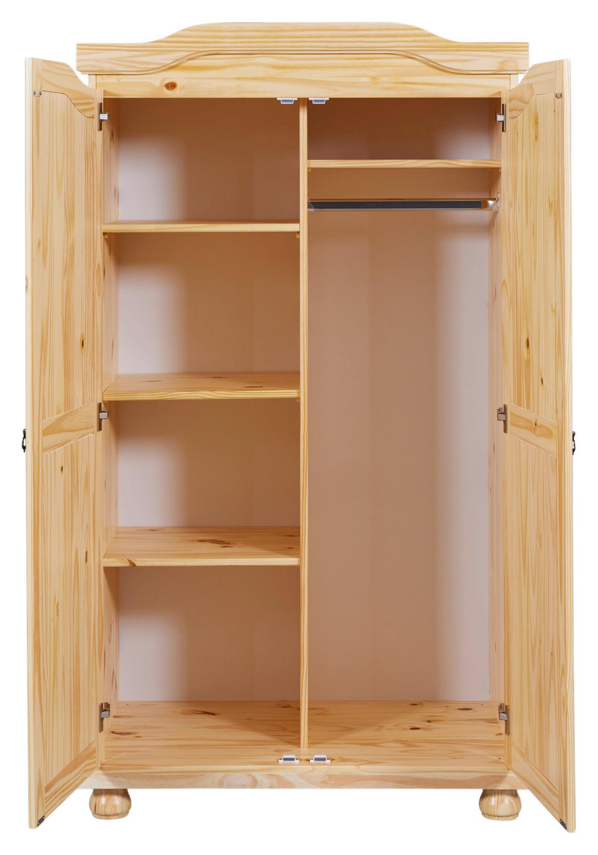 Šatníková skriňa GENF šírka 104cm - farba duba/farba borovice, Lifestyle (104/180/56cm) - MID.YOU