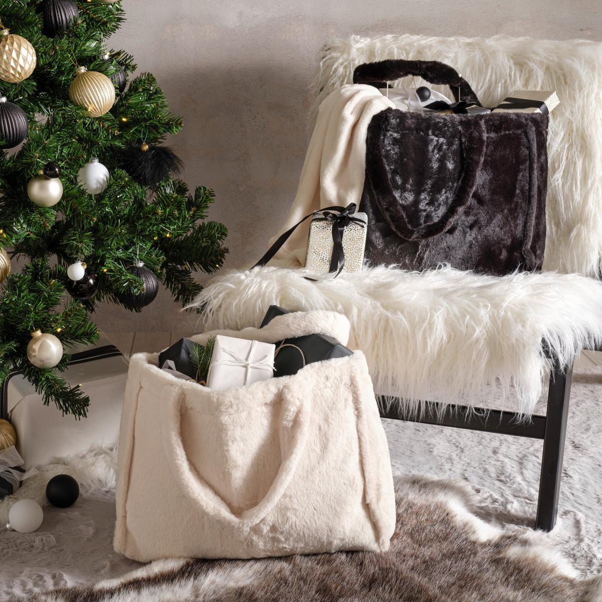 NÁKUPNÍ TAŠKA Liz, 30/40cm, béžová - béžová, textil (30/40cm) - Modern Living