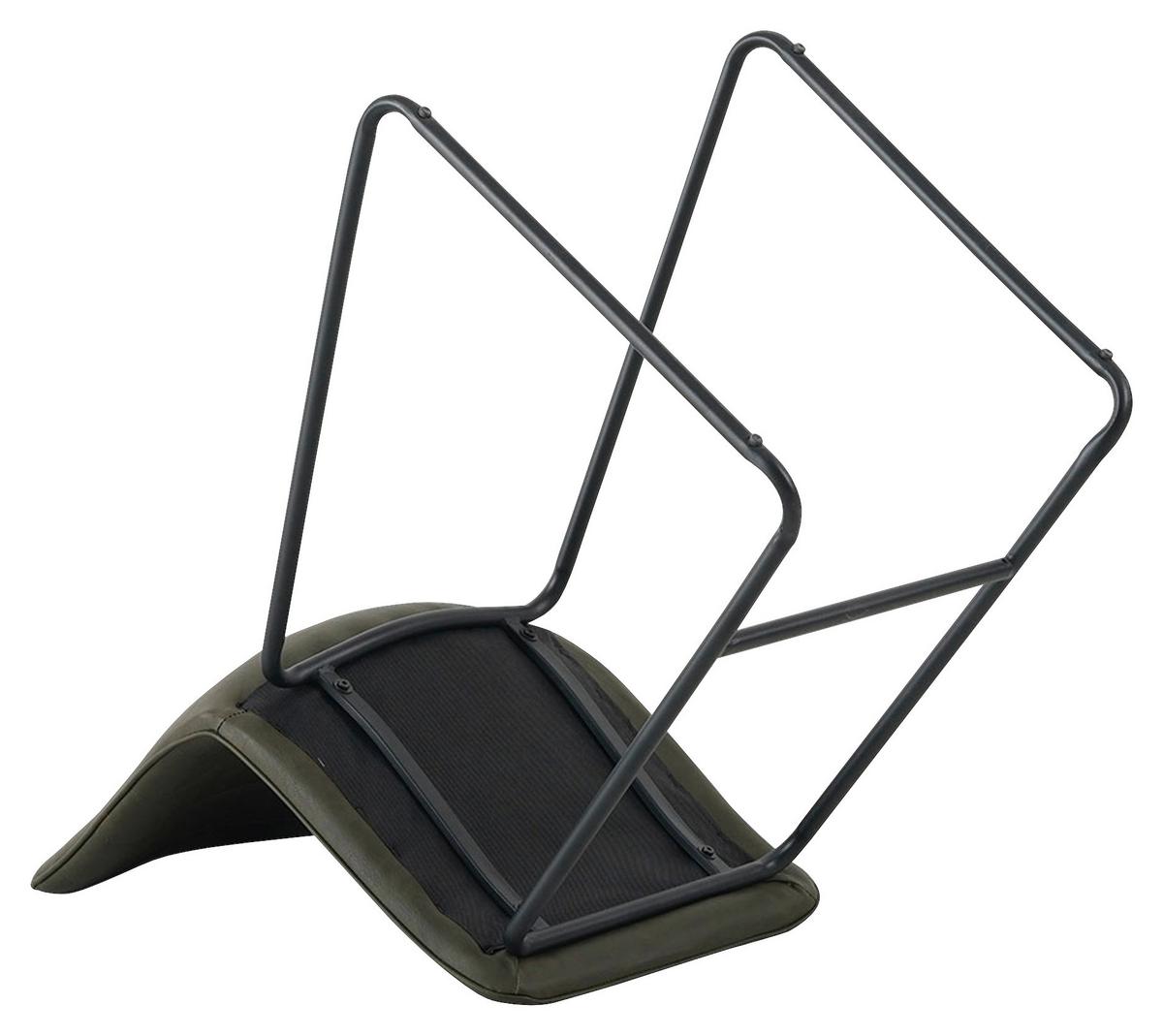 Barhocker-Set Milan - Dunkelgrün/Schwarz, KONVENTIONELL, Kunststoff/Textil (49/98/54,5cm) - MID.YOU