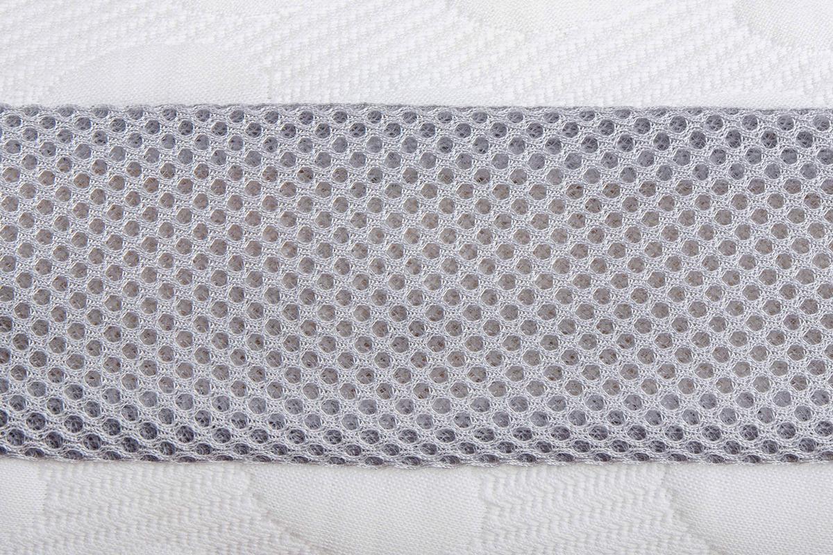Nackenkissen Mila 36x60 cm Füllung: Polyurethan mit Zipp - Weiß, KONVENTIONELL, Textil (36/60cm) - Ele