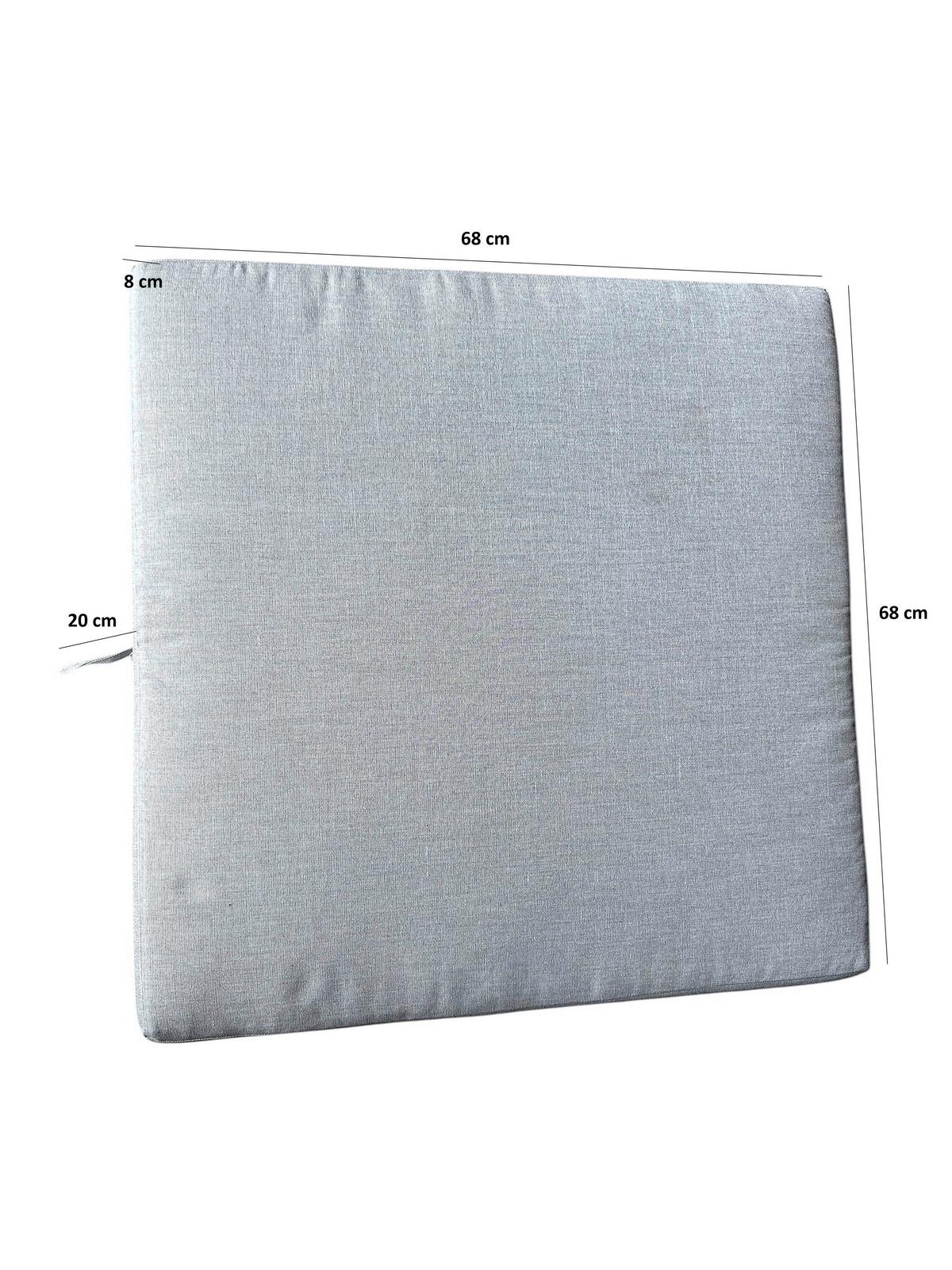 Loungegarnitur Vienna - Schwarz/Grau, MODERN, Holz/Textil (70/30/77cm) - Beldano