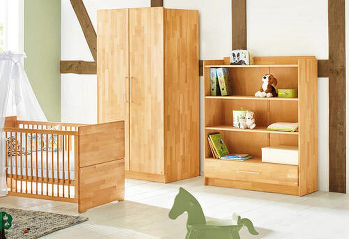 BABYREGAL 182174B NATURA - Buchefarben, Natur, Holz (120/144/41cm) - Pinolino