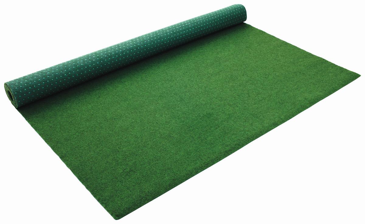 Rasenteppich Simba 133x300 Cm In Grün - Grün, Basics, Kunststoff (133/300cm) - Ondega