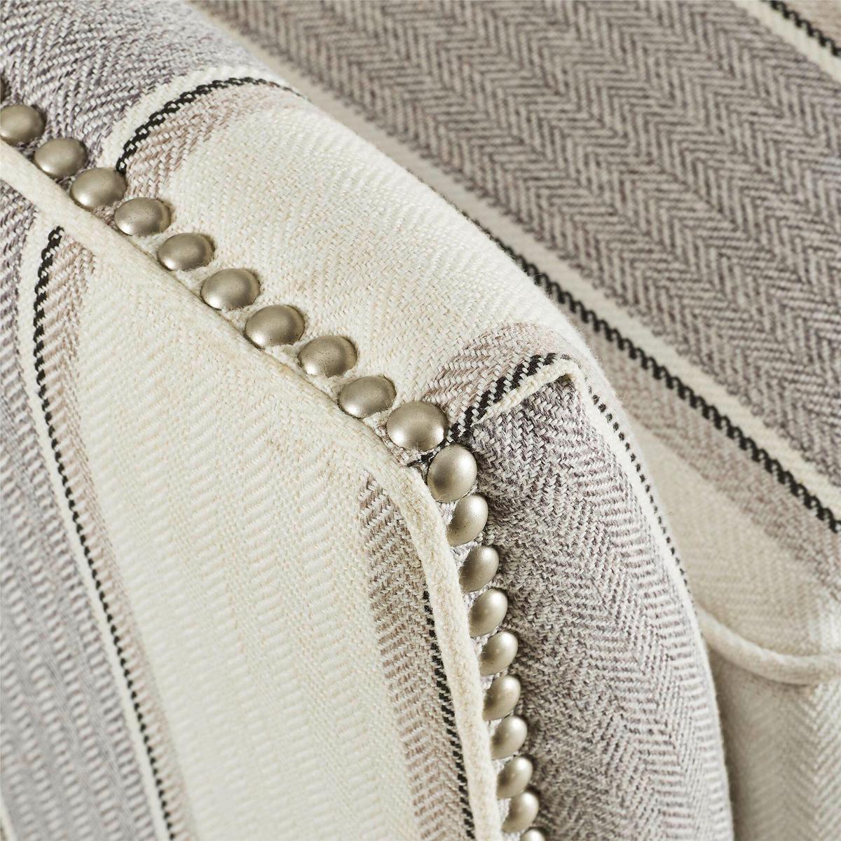 Ohrensessel Jaya Grau B: 82cm - Naturfarben/Grau, Design, Holz/Textil (82/89/73cm) - MID.YOU