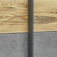 Schwebetürenschrank 270cm Alicante, Alpinlook/Betonoxid - Fichtefarben/Eichefarben, MODERN, Holzwerkstoff (270/210/60cm) - Luca Bessoni