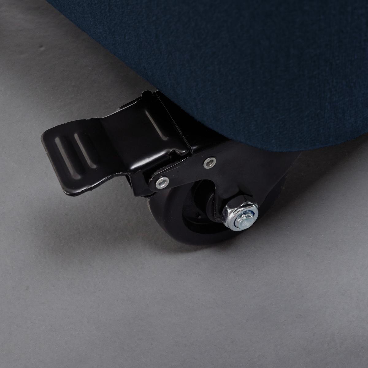 Lavica s úl.priestorom ELLA modrá - modrá/čierna, Modern, drevo/textil (124/48/43cm) - Bessagi Home